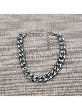 7+2 Inch Cuban Link Chain Bracelet A7692